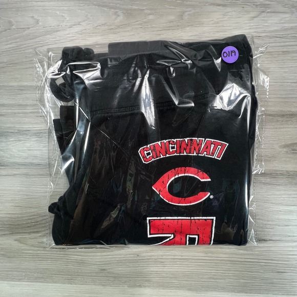 Cincinnati Reds MLB Sweatpants Lounge Pants Women's Black Red Athletic‎ Apparel - Picture 11 of 11